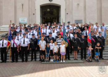 To już 17. Powiatowa Pielgrzymka Strażaków do Sanktuarium Maryjnego w Różanymstoku.