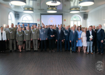 Uroczyste obchody Święta Policji w Sokółce.