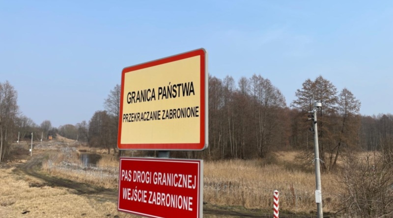 Ponad 1800 prób nielegalnego przekroczynia granicy od początku 2025 .