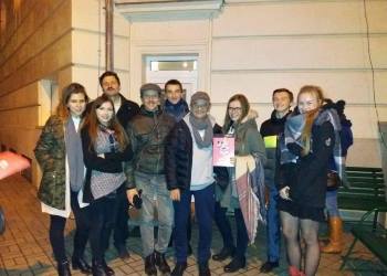 W Teatrze "Komedia" w Warszawie