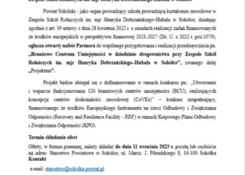 Otwarty nabór Partnera do współpracy