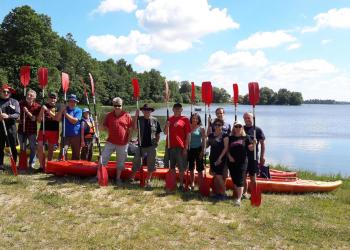 Klub Żeglarski "ŻAGIEL" Sokółka - Spływ kajakowy Szeligi – Kuligi  15-18.06.2017r