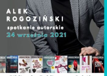 BP w Sokółce zaprasza serdecznie na spotkanie z Alkiem Rogozińskim - autorem poczytnych komedii kryminalnych