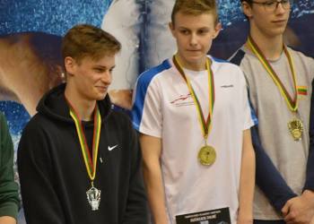 Pięć medali Omegi w międzynarodowych zawodach pływackich na Litwie