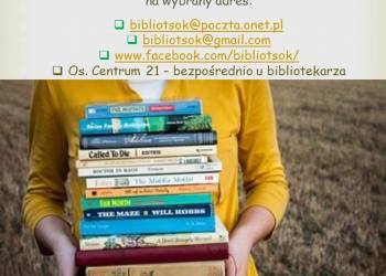 Biblioteka pozyskała środki na zakup nowości wydawniczych