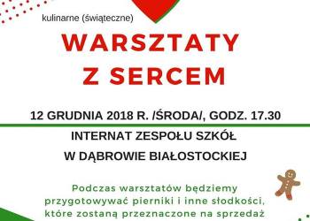 Świąteczne warsztaty kulinarne