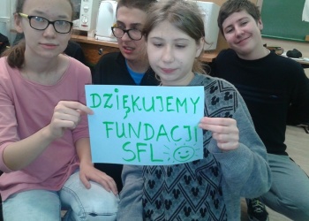 Dziękujemy za pomoc Fundacji SFL w Sokółce
