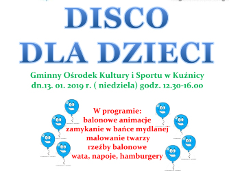 BALONOWE DISCO DLA DZIECI