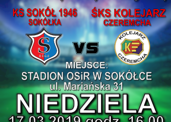 Zapraszamy na Mecz Podlaskiej Klasy Okręgowej
