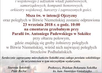 98. Rocznica Bitwy Niemeńskiej