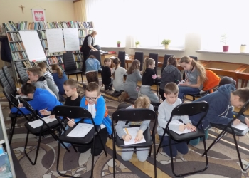 Warsztaty ph. "Jestem wartościowym człowiekiem" w Bibliotece Publicznej w Sokółce