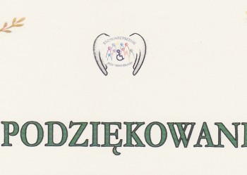 Podziękowania