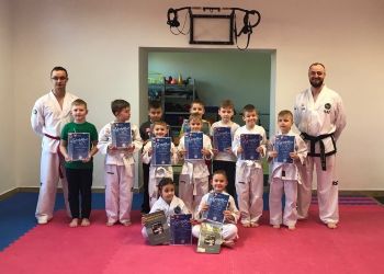 Egzamin na stopnie taekwon-do KIDS