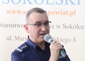 Komendant Powiatowy Policji w Sokółce, Krzysztof Mróz -  o Krajowej Mapie Zagrożeń