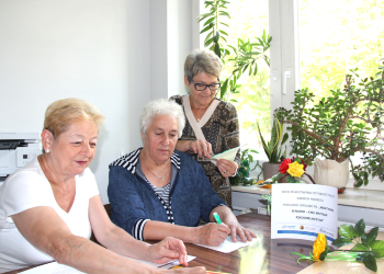 Kreatywne Seniorki - cykl spotkań rękodzielniczych