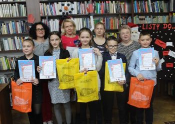 Zimowy konkurs recytatorski pod tytułem „Gdzie ta Gwiazdka?"