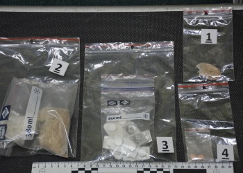 Kilkadziesiąt gramów kokainy i amfetaminy, tabletki ekstazy i metadonu