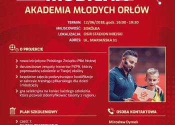 'Mobilna Akademia Młodych Orłów' - bezpłatne szkolenie piłkarskie
