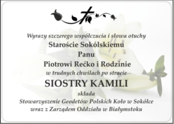 Wyrazy szczerego współczucia...