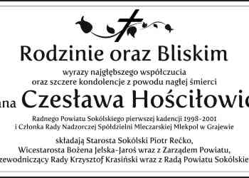 Wyrazy najgłębszego współczucia