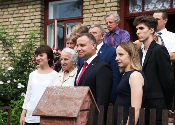 Prezydent RP Andrzej Duda gościł w Powiecie Sokólskim