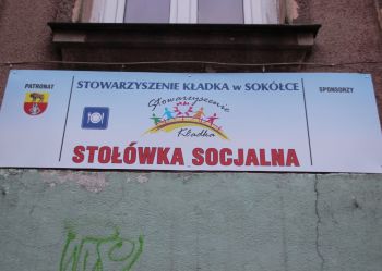 Ciepły posiłek dla potrzebujących - nowa stołówka Stowarzyszenia "Kładka"