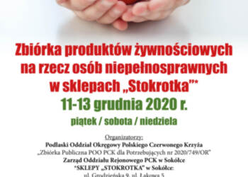 Zbiórka produktów żywnościowych na rzecz osób niepełnosprawnych