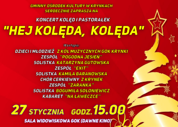 KRYNKI: Hej kolęda, kolęda!