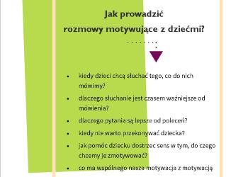 Warsztaty z Arturem Brzezińskim ph. "Jak prowadzić rozmowy motywujące z dziećmi?"