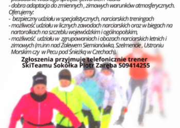 Ski Team Sokółka ogłasza nabór dzieci do sekcji narciarstwa