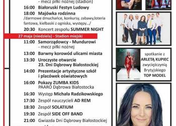 W Dąbrowie Biał. będzie się działo ... :)