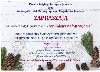Noel! Słowo ciałem staje się - koncert