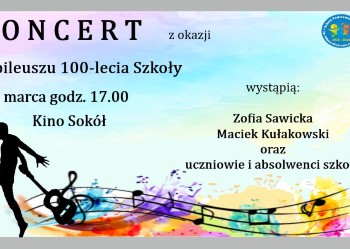 Koncert z okazji 100 lecia szkoły