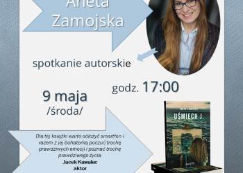 Spotkanie z Anetą Zamojską w Bibliotece Publicznej