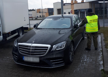Funkcjonariusze z POSG odzyskali 3-letniego Mercedesa wartego 300 tys. zł