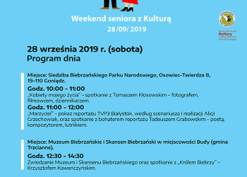 Weekend seniora z Kulturą