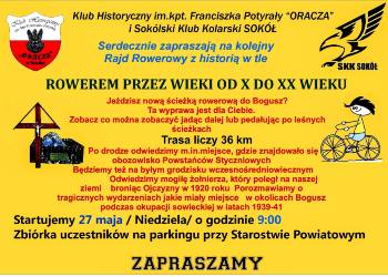 Rowerem przez wieki od X do XX.