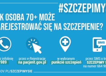 Jak osoba 70+ może się zarejestrować na szczepienie?