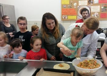 Gotujemy z najlepszymi ! Warsztaty w Zespole Szkół Rolniczych w Sokółce w ramach przedsięwzięcia „Przystanek Nadzieja”