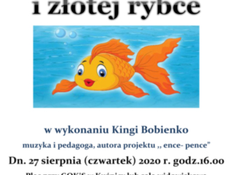 GOKiS w Kuźnicy zaprasz dzieci - BAJKA O RYBAKU I ZŁOTEJ RYBCE