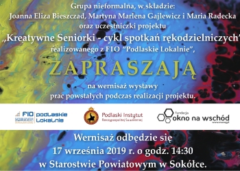 Wernisaż w Starostwie Powiatowym w Sokółce