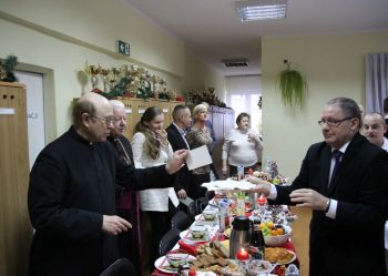 Spotkanie Opłatkowe w sokólskim WTZ