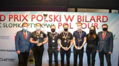 Brązowy  medal Dominika Zająca na międzynarodowym festiwalu bilardowym