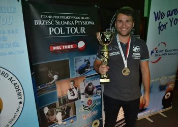 Brąz Batkowskiego w Grand Prix Polski  w Pool Bilardzie